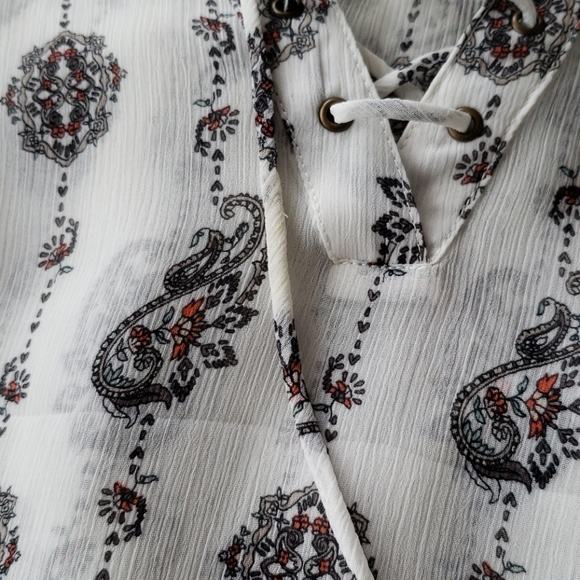 Boho paisley printed top - Picture 7 of 7